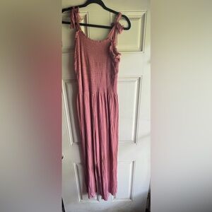 Vibe Pink Sleeveless Jumpsuit
